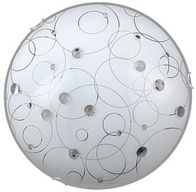 RABALUX Stropné / nástenné svietidlo JOLLY, 1xE27, 60W, 30cm, okrúhle