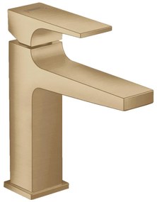 Hansgrohe Metropol, umývadlová batéria 110 s výpustom Push-Open, kefovaný bronz, 32507140