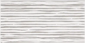 Dekor Fineza Happy Moon šedá 20x40 cm pololesk DHAPMOON40GR