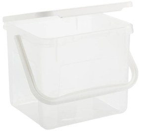 Rotho Nádoba na prací prášek, granule nebo bioodpad – 4,5 l DETERGENT Transparentní