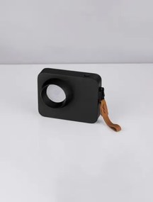 LED stmievateľná čierna stolná lampa Kedros 2