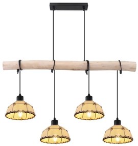 Globo 15442-4H - Luster na lanku REX 4xE27/60W/230V
