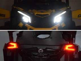 JOKOMISIADA Detské elektrické auto Buggy 4x4 s výkonom 800 W PA0299 CZ červené