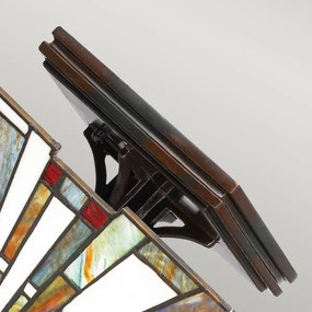 Quoizel QZ-MAYBECK-F - Stropné svietidlo Tiffany MAYBECK 2xE27/60W/230V