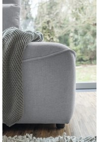 Svetlosivá rozkladacia rohová pohovka (variabilná) Homely Tommy – Miuform