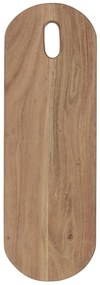 IB Laursen Drevené oválne prkénko HOLE ACACIA WOOD