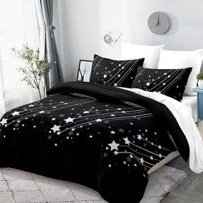 Bavlnené obliečky Homa ESTRELA BLACK 7-dielna sada 140x200 cm