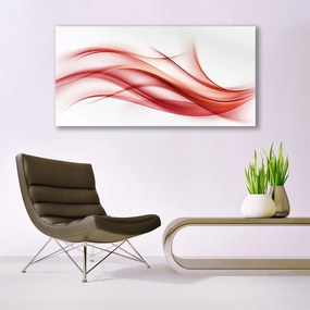 Obraz plexi Červená abstrakcia umenie 120x60 cm