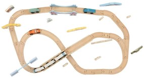 lupilu®  Železničná súprava (cesta okolo sveta)  (100395164)