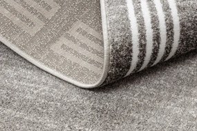 Koberec MATEO 8034/944 ramka - štrukturálny sivý / béžový