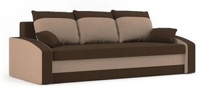Veľká rozkladacia pohovka HEWLET MODEL 2 Čierna/šedá