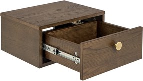 Nočný stolík v dekore duba v tmavoprírodnej farbe Monfort – Actona