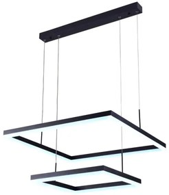 LED Stmievateľný luster na lanku LED/90W/230V 3000-6500K + diaľkové ovládanie