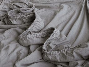 XPOSE® Jersey plachta Exclusive - tmavo sivá 200x220 cm