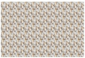 Tapeta moderný pletený vzor v zemitých tónoch