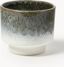 Glazúrovaný obal na kvetináč Solis, V 13 cm