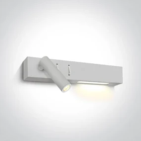 Moderné svietidlo ONE LIGHT nástenné svietidlo  65146/W/W