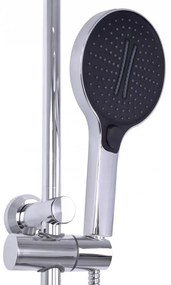 Erga Zumba, 3-funkčná ručná sprchová hlavica, chróm, ERG-YKA-BP.ZUMBA-CHR