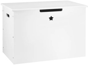 Úložný box na hračky, biela, BOLIS