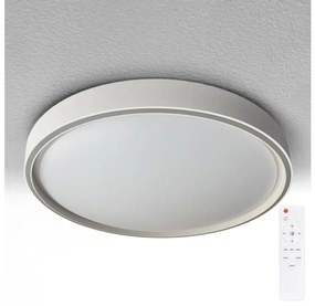 Brilagi-LED stmievateľné svietidlo NANCI LED/60W/230V 3000-6500K pr. 49 cm strieborné +DO