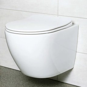 Novoterm Závesné WC NV-Delos WH so SoftClose sedadlom