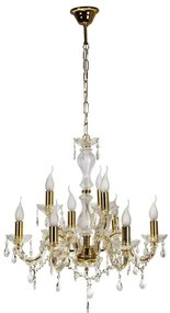 Luster na reťazi MARIA TERESA 9xE14/40W/230V