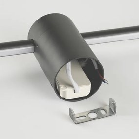 Brilagi - LED Vonkajšie nástenné svietidlo AURA LED/20W/230V 3000K IP54 antracit