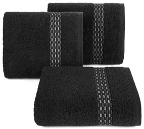 FROTÉ UTERÁK RIVA 70X140 CM ČIERNA