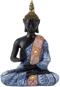 Sediaca socha Buddhu zent 3495, 15 cm