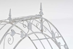 Oblúk na ruže Emma - Biela antik