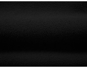 Čierne kreslo z textílie buklé Chuck – Micadoni Home