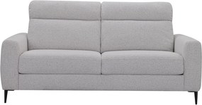 Rozkladacia pohovka na trvalé spanie Georgia, achátovo šedá tkanina