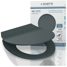 Schütte WC doska Slim (antracitová)  (100285013)