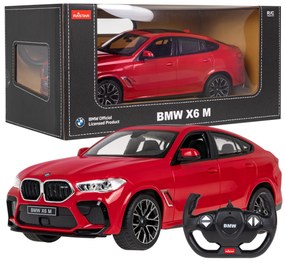 Rastar RC Autíčko BMW X6 M 1:14 červené