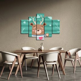 Obraz - Jeleň (150x105 cm)