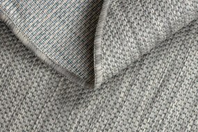 Koberec SIZAL SION A5165A sivý kruh