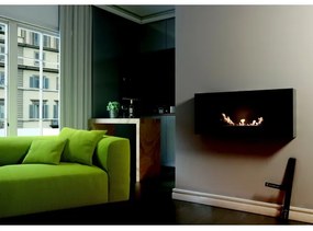 Kratki DELTA2/CZARNY/TUV - Vstavaný BIO DELTA2 krb 40x90 cm 2kW čierna