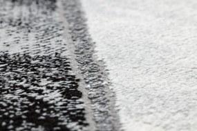 Behúň EMERALD 81953 Glamour exclusive, geometrický, čierno - strieborný