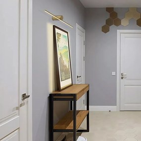 Kúpeľňové LED svietidlo APP1348-W 61,5 cm temne zlaté/neutrálna biela