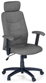 Kancelárska otočná stolička STILO – látka, tmavo šedá