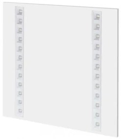 EMOS LED panel TROFFER 600x600mm, štvorcový, vstavaný, biely, 27W, neutrálna biela, URG