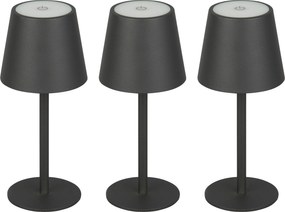 XXXLutz SADA STOLNÝCH LAMP 3 ks 8,6/20,3 cm Novel - Vonkajšie osvetlenie - 004076001901