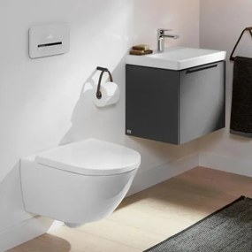 Villeroy & Boch 4670TS01 - Závesné WC so sedátkom SoftClose SUBWAY keramika/biela