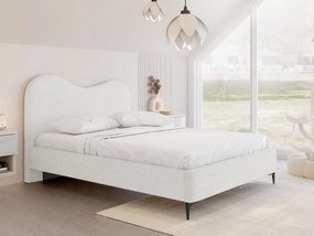 Čalúnená manželská posteľ Rofesa, Rozmer postele: 140x200, Farby: Natural CFF0031-3