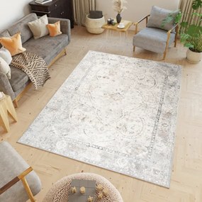 Koberec D711A VIZON VALLEY biely
