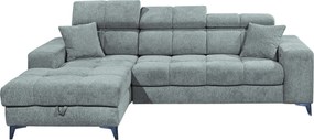 XXXLutz ROHOVÁ SEDAČKA, textil, svetlomodrá MID.YOU - Sedačky - 002220047412
