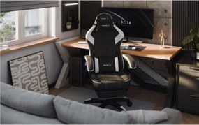 Herná stolička Force 3.7 White Carbon