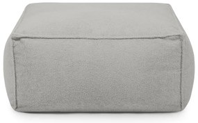 Svetlosivý sedací vak z textílie buklé Mass – SLOWDOWN