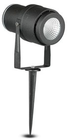 LED Vonkajšia lampa LED/12W/100-240V IP65 4000K čierna