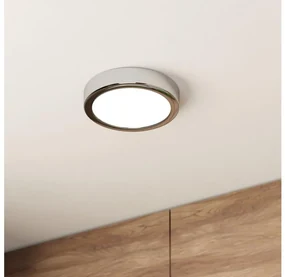Eglo 900639 - LED Kúpeľňové stropné svietidlo FUEVA LED/11W/230V IP44 chróm EG900639